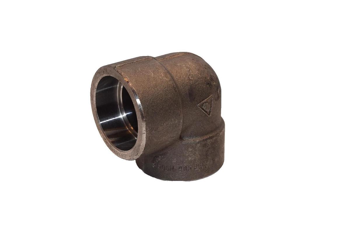 SA105N 905 B16 3M 1-1/2" stainless Steel 90 Degree Socket Connect Elbow (New)