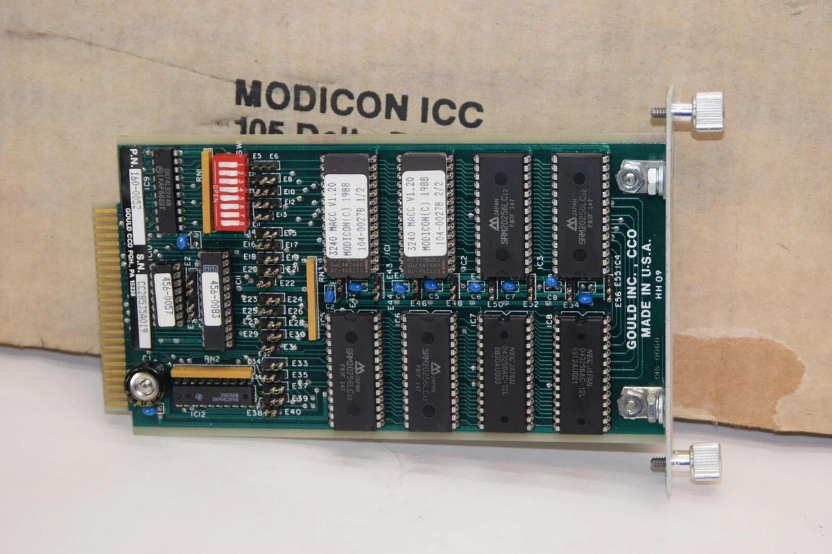(NEW) GOULD Modicon 160-0052 Board Macc 3240