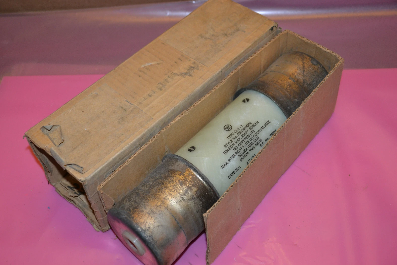 Westinghouse Fuse CLS-1 CLS1 208D480G04 130a 130 amp a 4R NEW