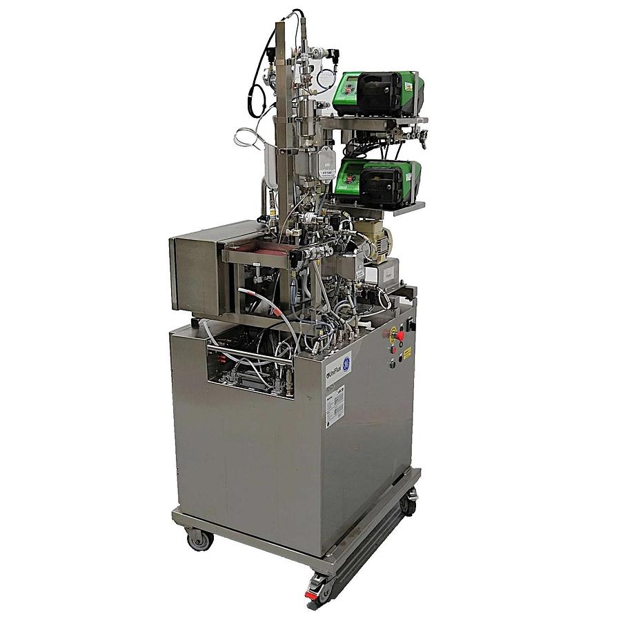 Used GE Healthcare UniFlux Cabinet 10 Tangential Flow Filtration System 2011