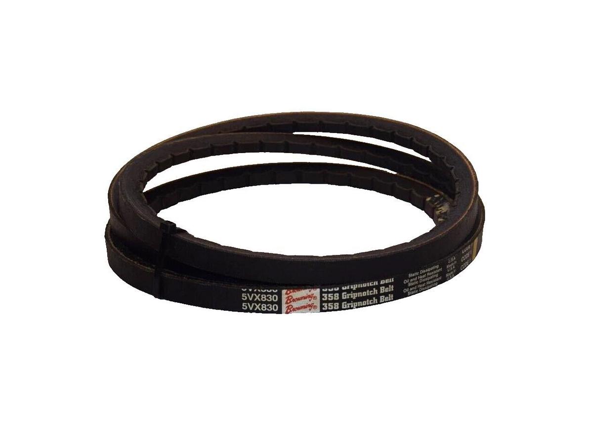 (NEW) BROWNING 5VX830 358 Gripnotch Cogged V-Belt USA