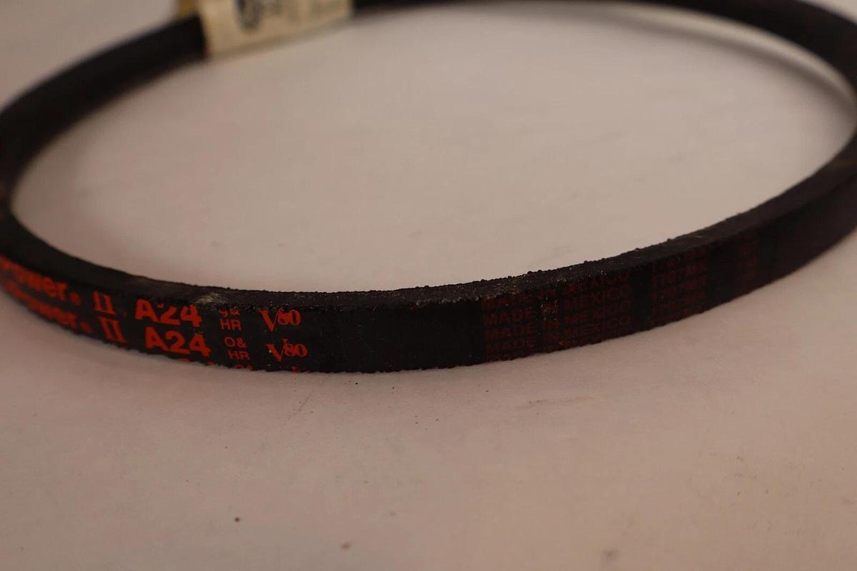 (NEW - Lot of 2) GATES A24 , A-24 , A 24 9002-2024 Hi-Power II V-Belt