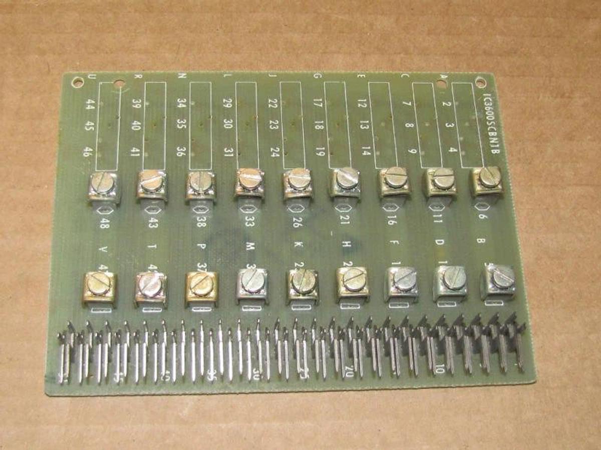 GENERAL ELECTRIC CIRCUIT BOARD IC3600SCBN1B NEW