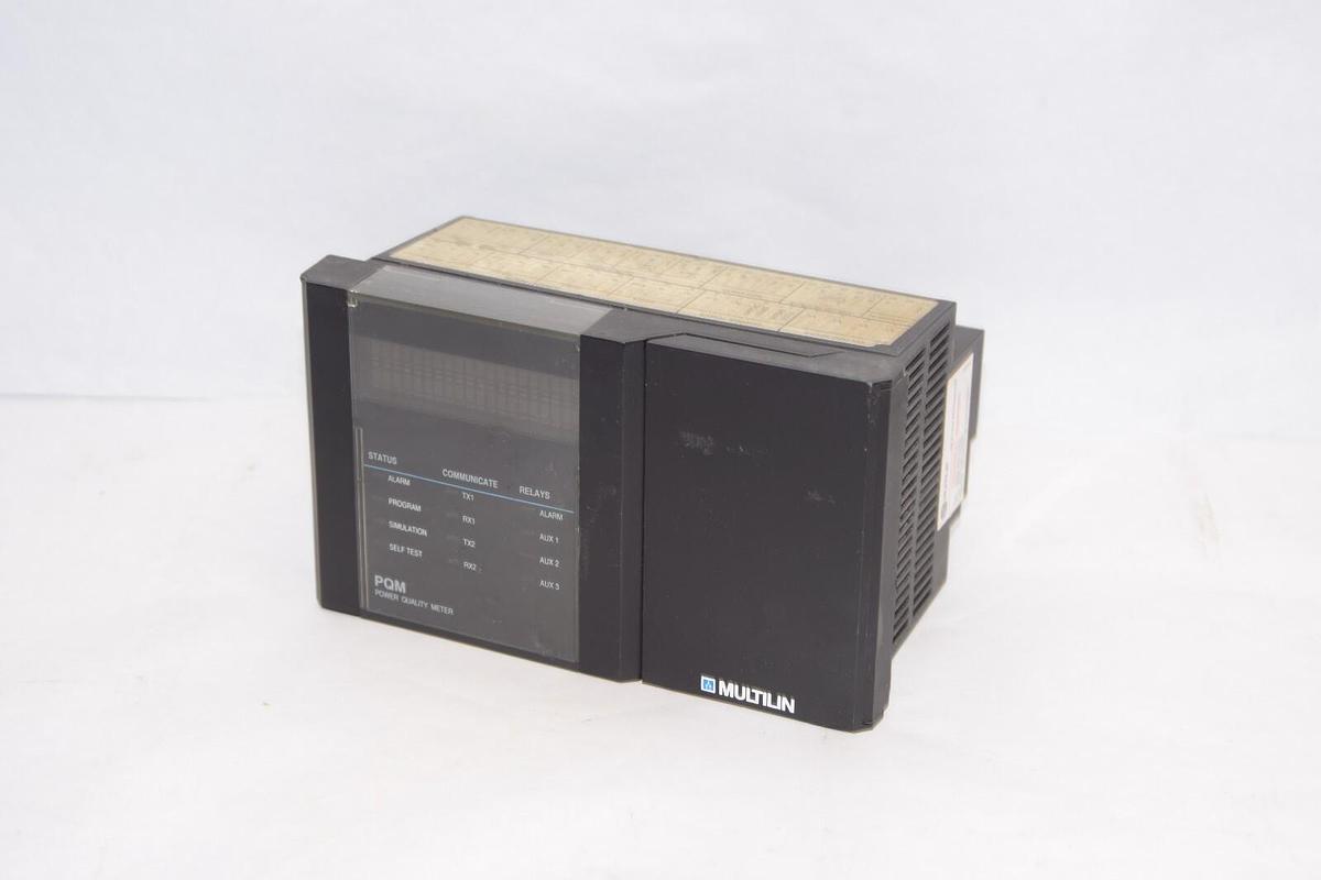 Used GE PQM-T20  POWER QUALITY METER 90-300VDC (PARTS ONLY)