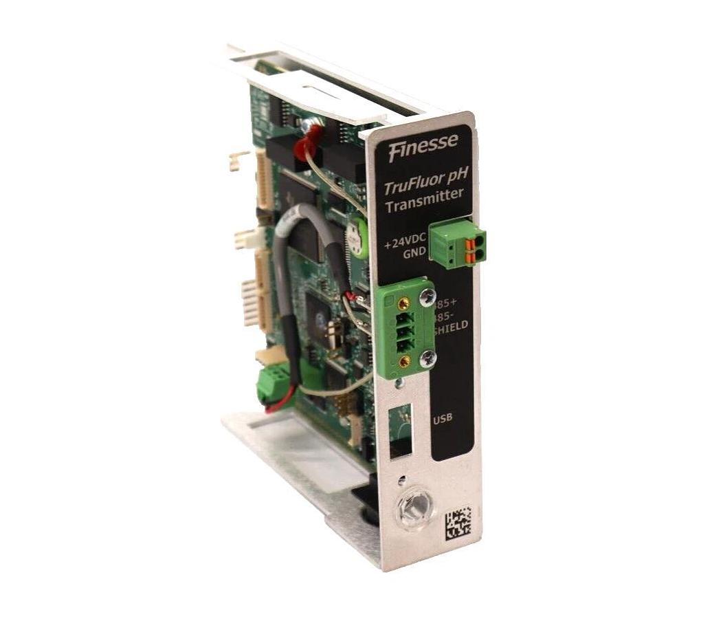 Used FINESSE / THERMO FISHER F110-2111-113 Rev. 17 TruFluor pH Transmitter