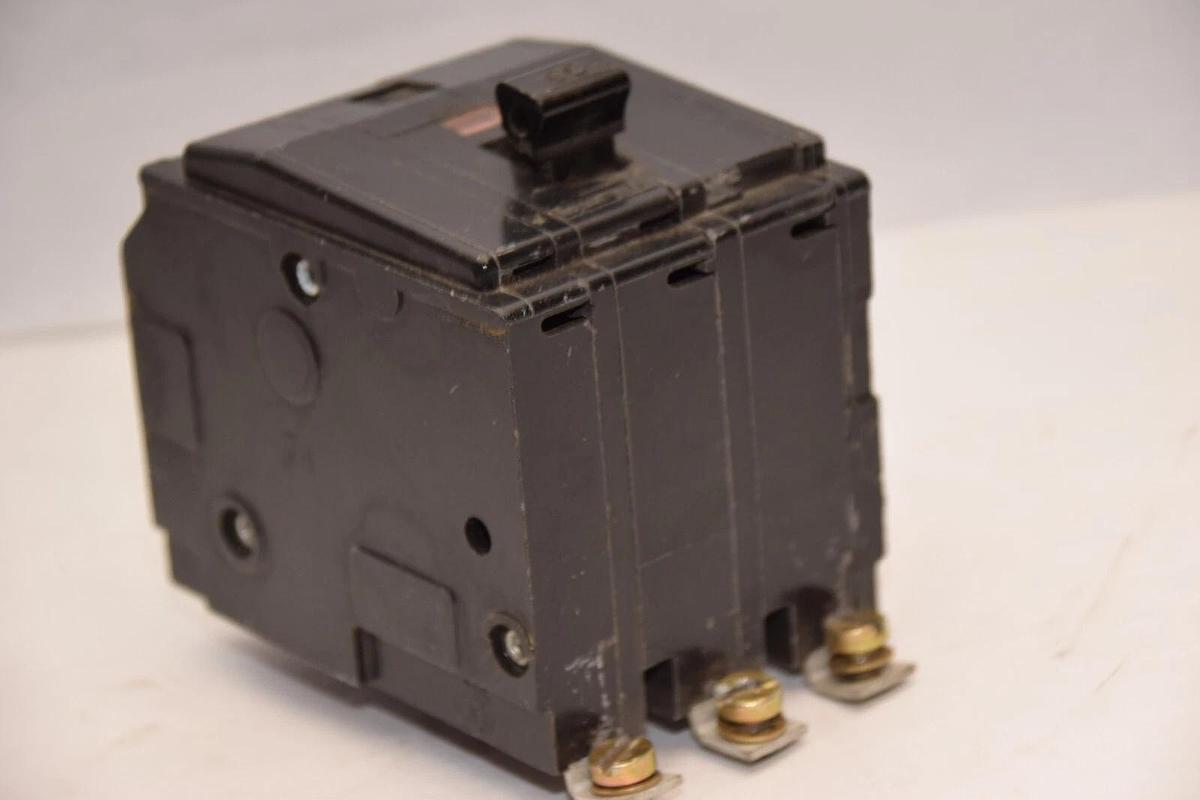 Used Square D Breaker LL-9300 QOB 30A 30 Amp 3 Pole 3P 240v (Used)