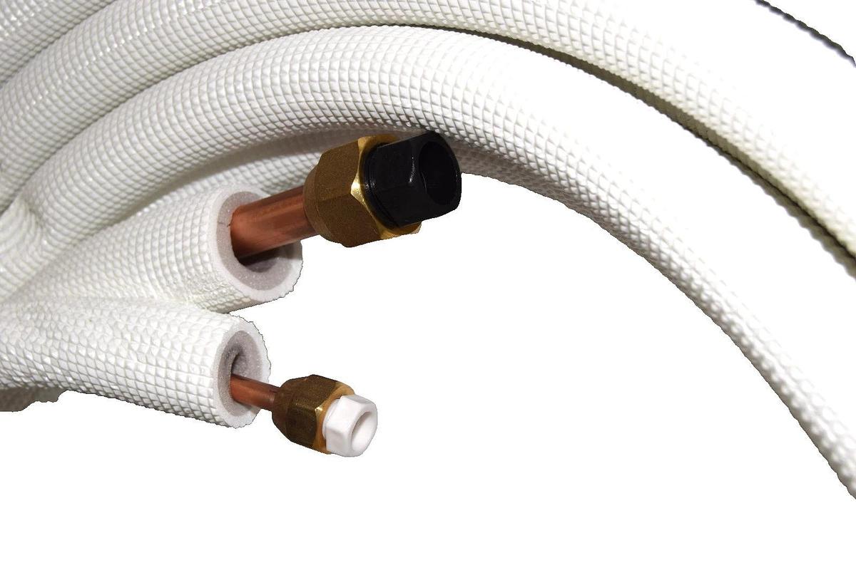 Senville PJX-2(7.5)E 25' 1/2" & 1/4" Mini Split Line Set Ext. Insul. Copper NEW