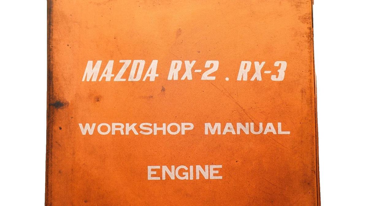 Used MAZDA RX-2 , RX-3 Engine Workshop Manual