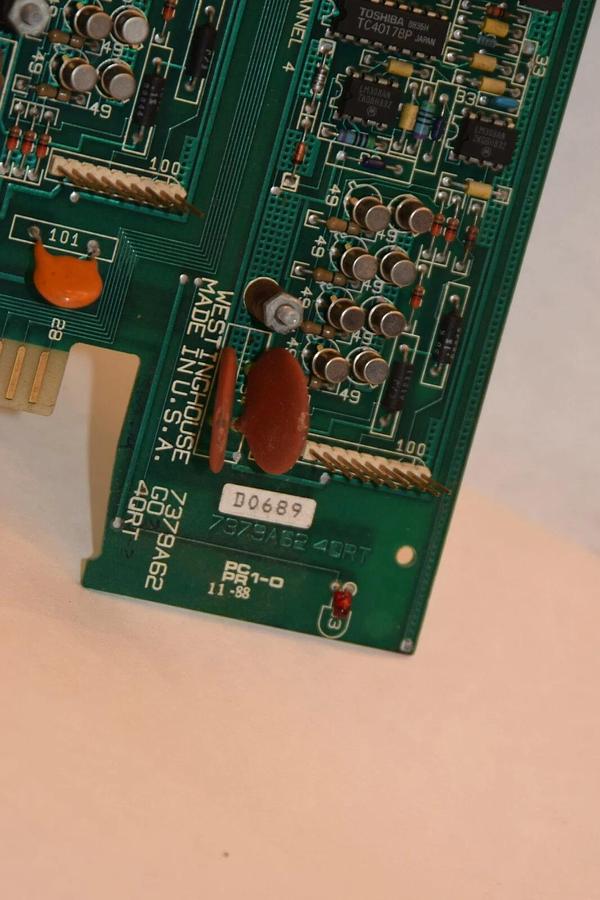 Used WESTINGHOUSE 7379A624QRT 7379A62G04QRT Generator Card