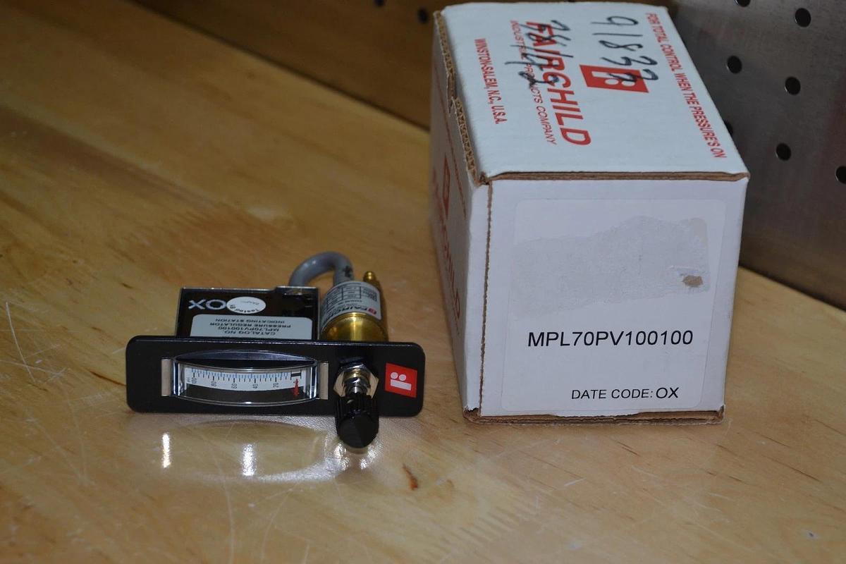 FAIRCHILD MPL70PV100100 MINI PANEL LOADING STATION REGULATOR NEW