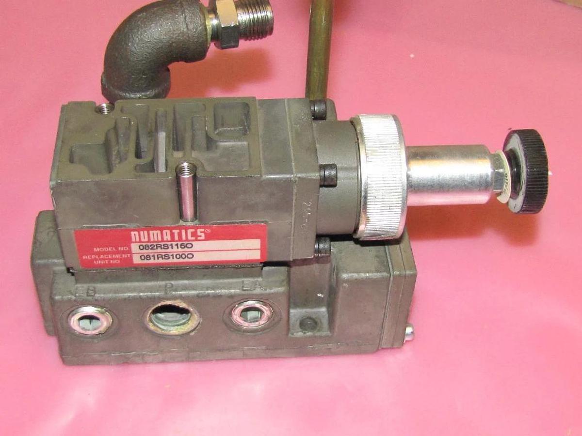 Used NUMATICS Valve 082RS115O 081RS100O
