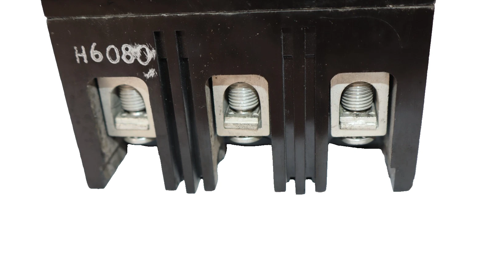 Used GE Molded Case Circuit Breaker THED136080 80A 80 Amp 3P 600Vac *READ*