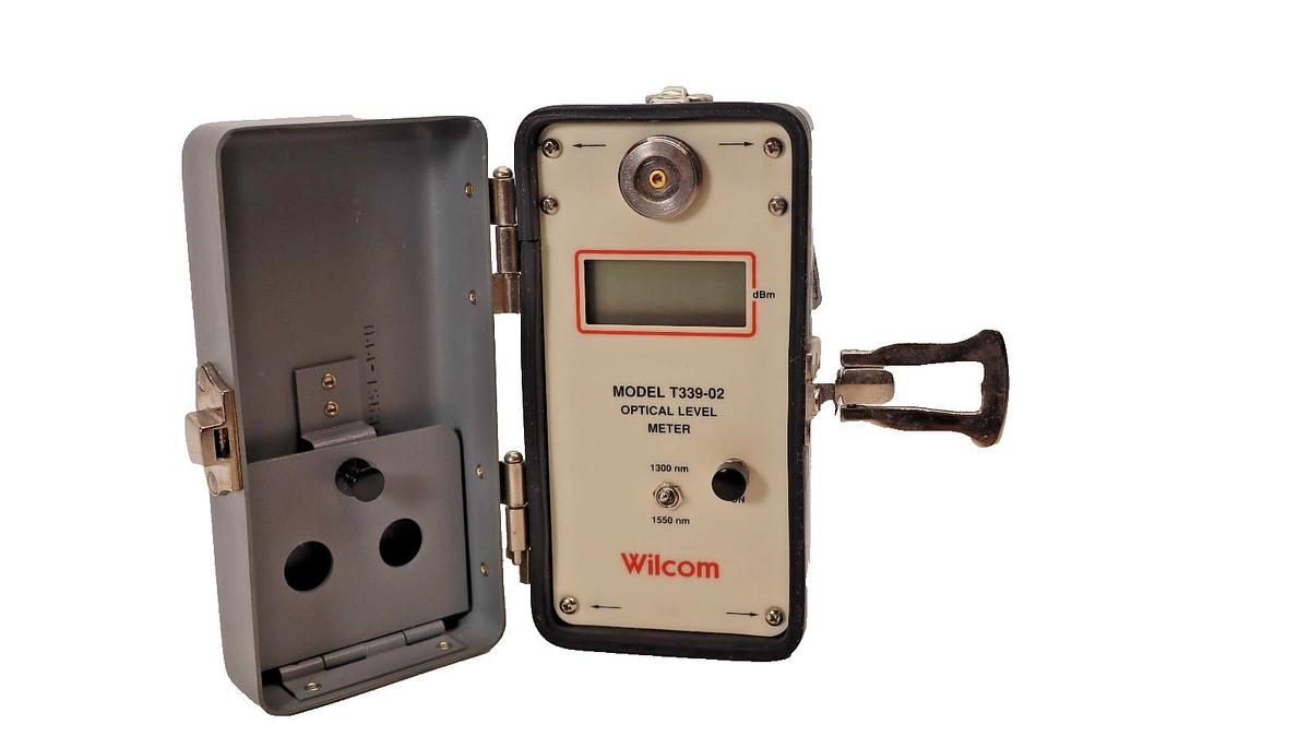 Used Wilcom T339-02 Optical Level Meter T33902