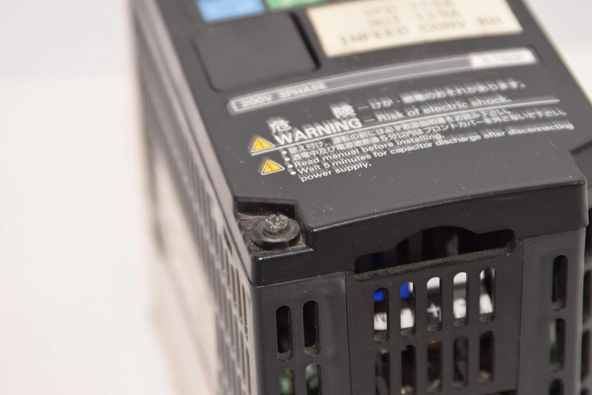 Used OMRON 3G3JX-A2007 200V 3 Phase 0.75kW Sysdrive Inverter