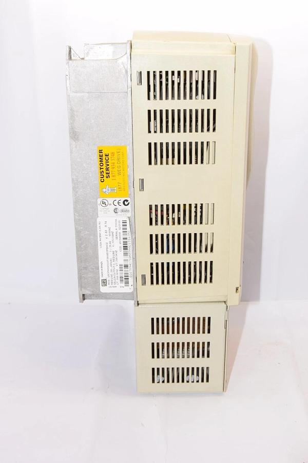 Used WEG USCFW090024T3848EOPDHCZ 3PH 380/480Vac 50/60Hz Vectrue Inverter *No Keypad*