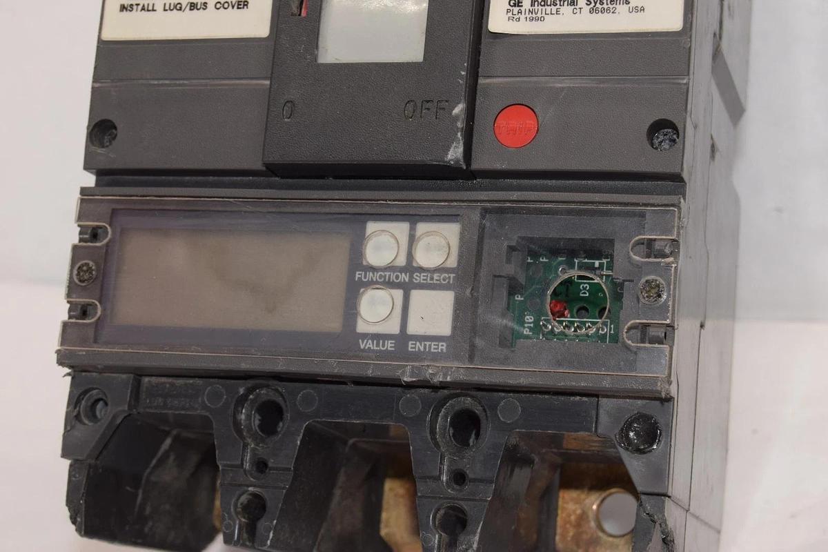 Used GE Spectra RMS Hi-Break Breaker 150A 150 Amp 600v 3p SGHH36BB0150 NO plug