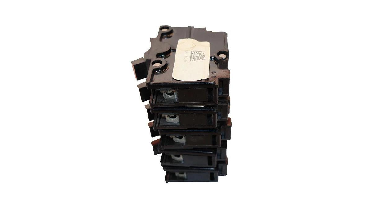 Used Federal Pacific 10 Amp 10A Single Pole Breaker NA110-U NA110U (Lot of 5)