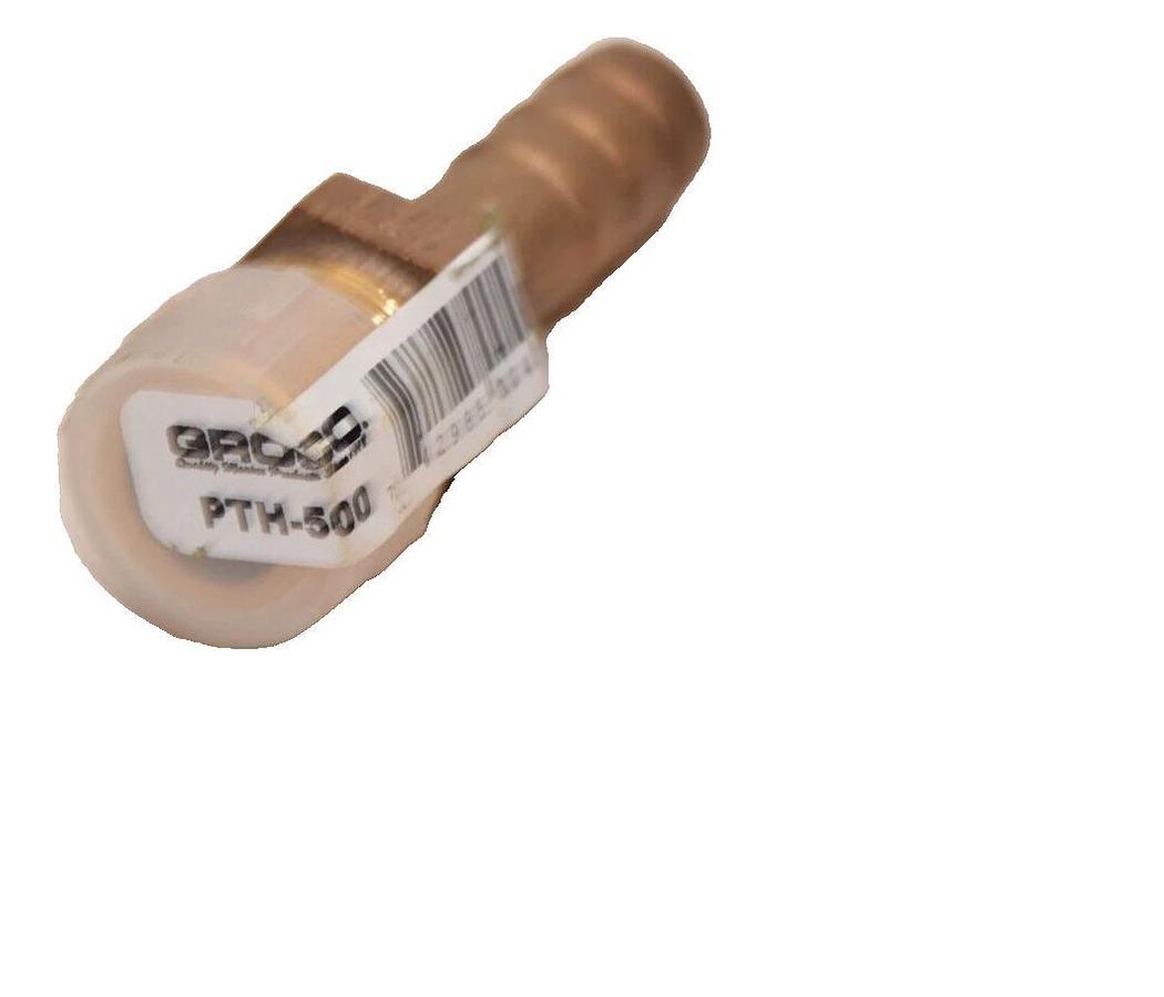 (NEW) GRACO PTH-500 , PTH500 1/2" NPT , 1/2" Barb , 5/16" isd Barb Fitting