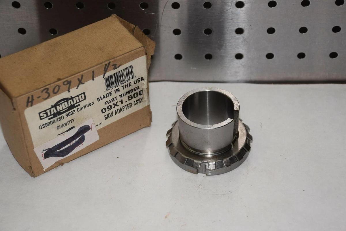 STANDARD 09X1.500 SNW 1.5" ADAPTER SLEEVE NEW