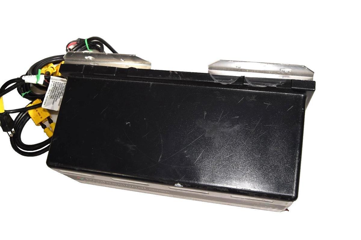 Used DeltaVolt PS4 Quad Pro Four 15Amp (4-Banks) Lithium Marine Battery Charger Boat