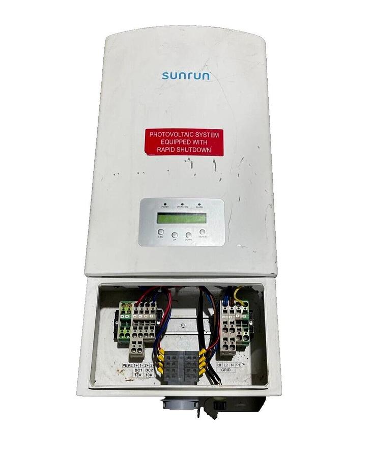 Used Solis Sunrun Grid-Tie Non-Isolated Inverter Solis-4K-2G-US-SUN 0/240v 4000w