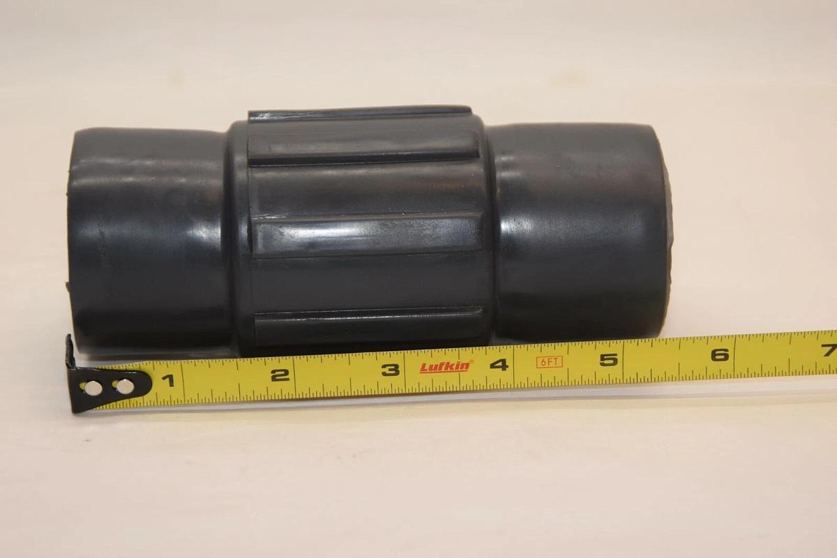 (NEW) PLASTI-BOND Red H2OT 1-1/2" Coated Conduit Body Straight Fitting