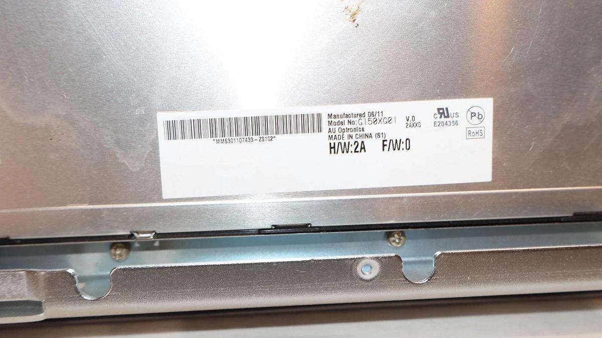 Used ALLEN BRADLEY AU OPTRONICS G150XG01 1500P 15" LCD Front Cover Screen *Takeout*