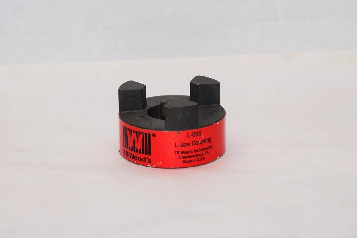 (NEW) TB WOODS L-090 L0901 1" Bore L-Jaw Coupling USA