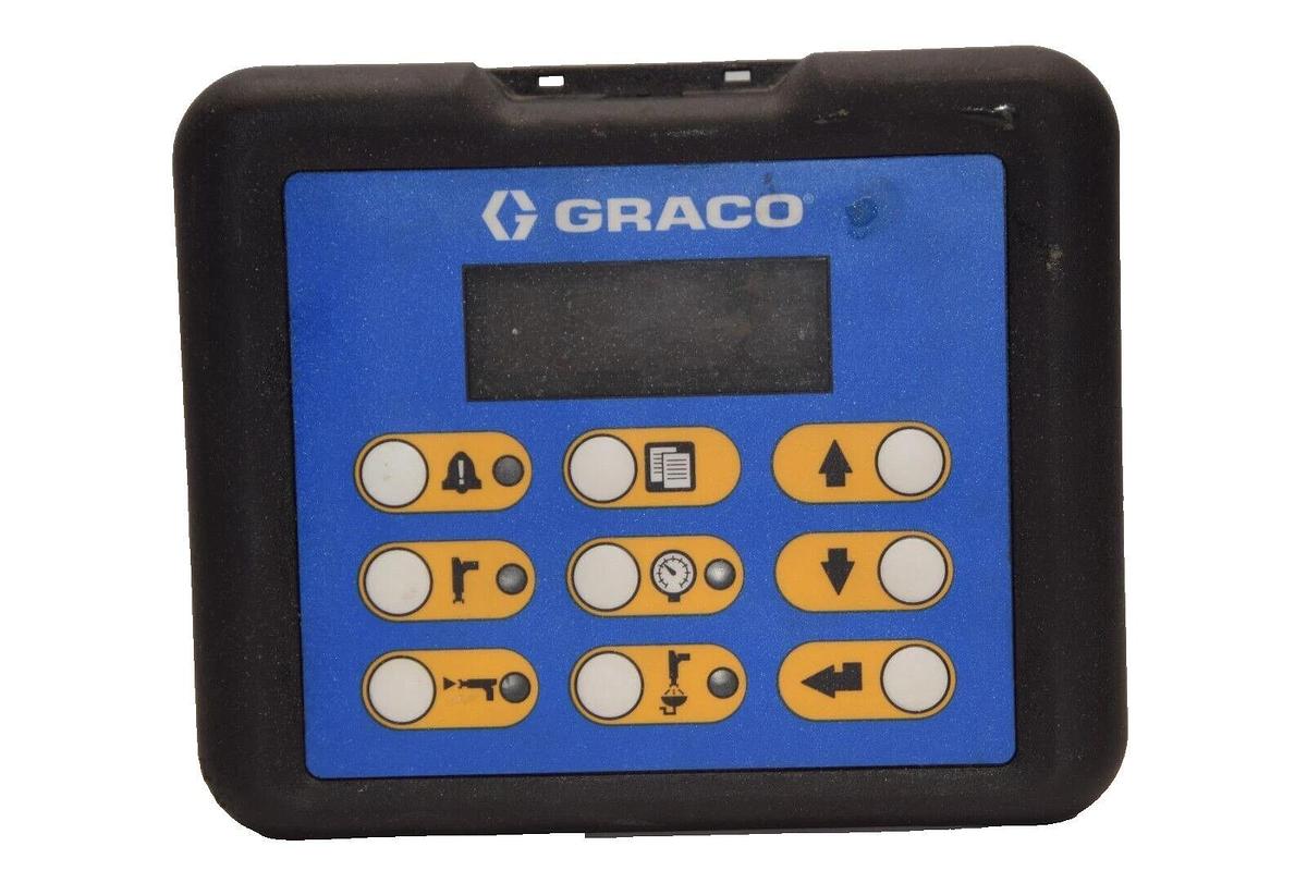 Used Graco Module PD Booth Controller Operator Interface Display Panel 24M731