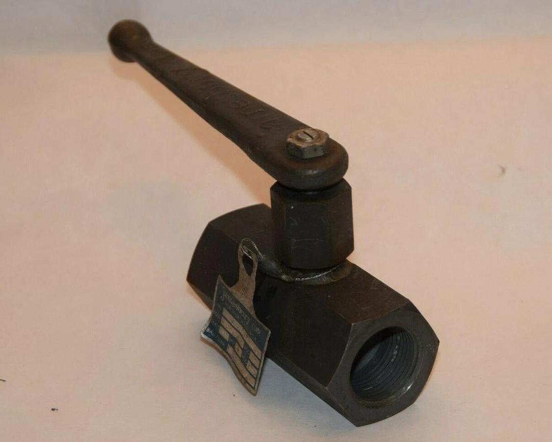 (NEW) JAMESBURY 1" CSTL CSTL/CSTL HP 2200 8T MOD A 3000wog Ball Valve