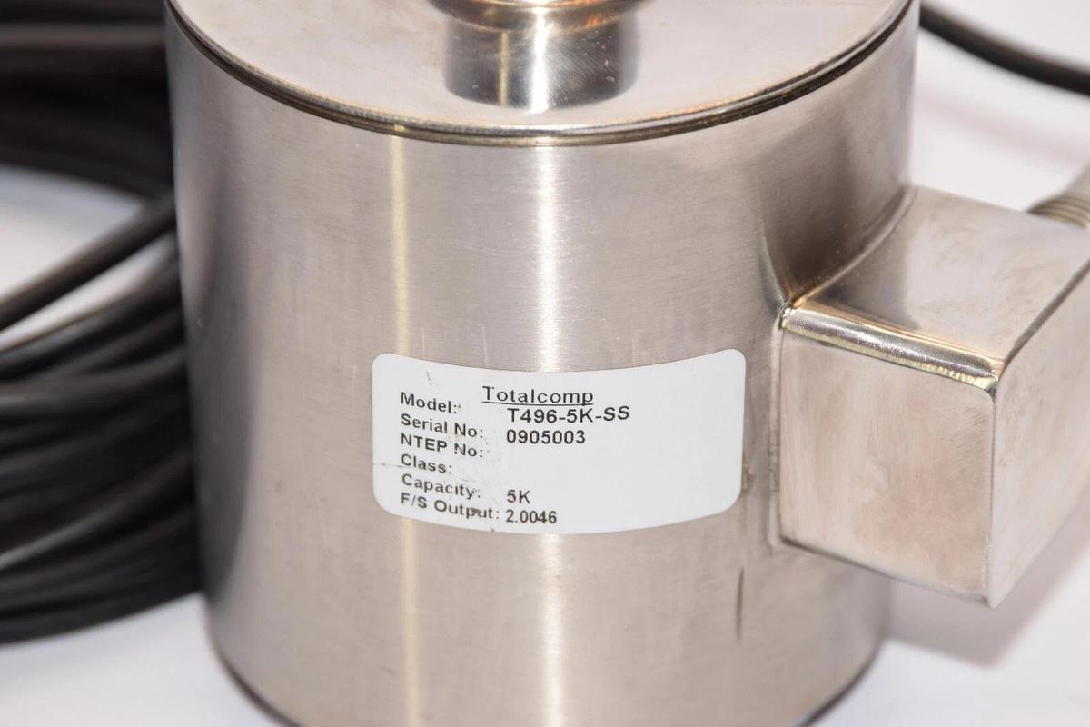 (NEW) TOTALCOMP T496-5K-SS 5K Capacity Load Cell