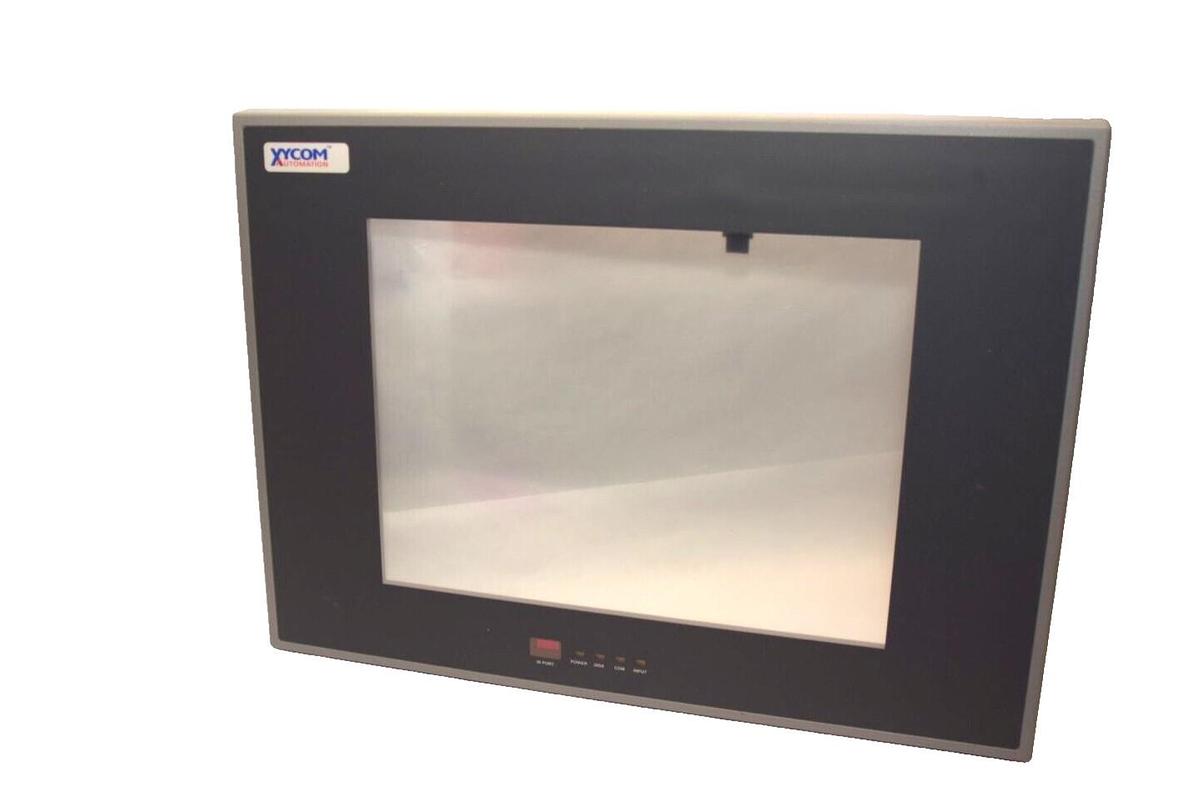 Used XYCOM 3535T Front Cover Touch Screen Glass BS5018-04 127021 Rev D *Cover Only*