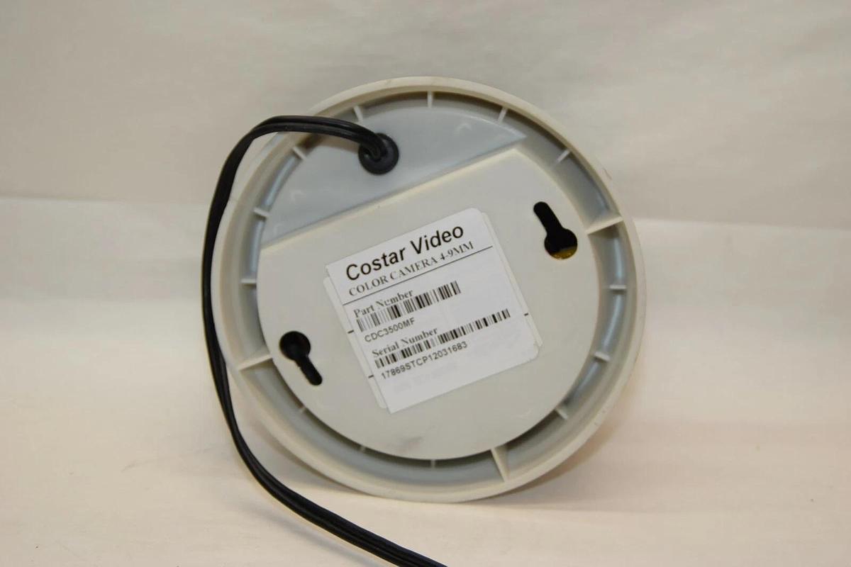 Used COSTAR CDC3500MF 4-9mm Color Dome Camera