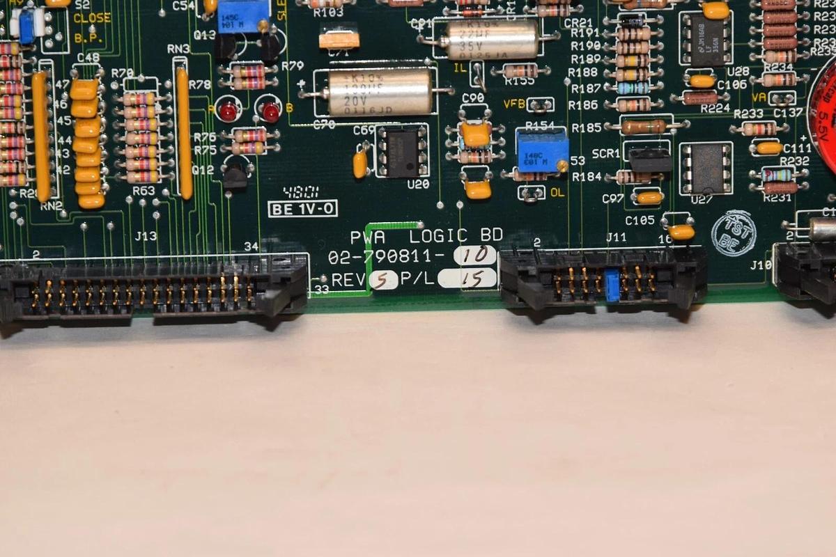 Used EMERSON / LIEBERT 02-790811-10 Rev 5 Rev 5 Logic Circuit Board