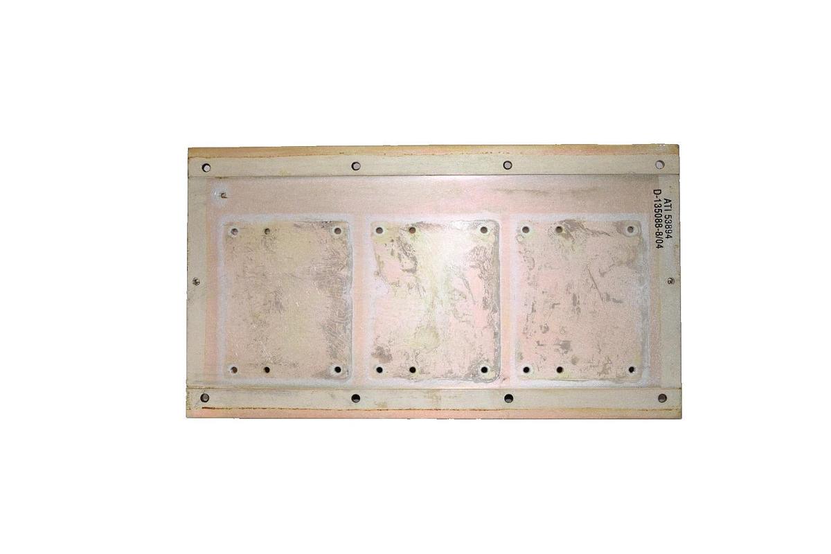 Used ATI 53894 , D-135088-8/04 13" x 2-3/8" x 7-1/8" Heat Sink