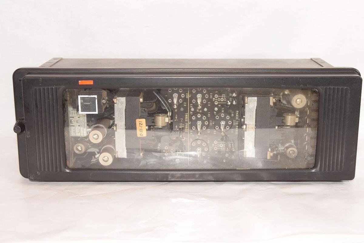 Used Westinghouse KD-4 Distance Relay 292B335A15 .75-2.0 Ohms 5A 120V