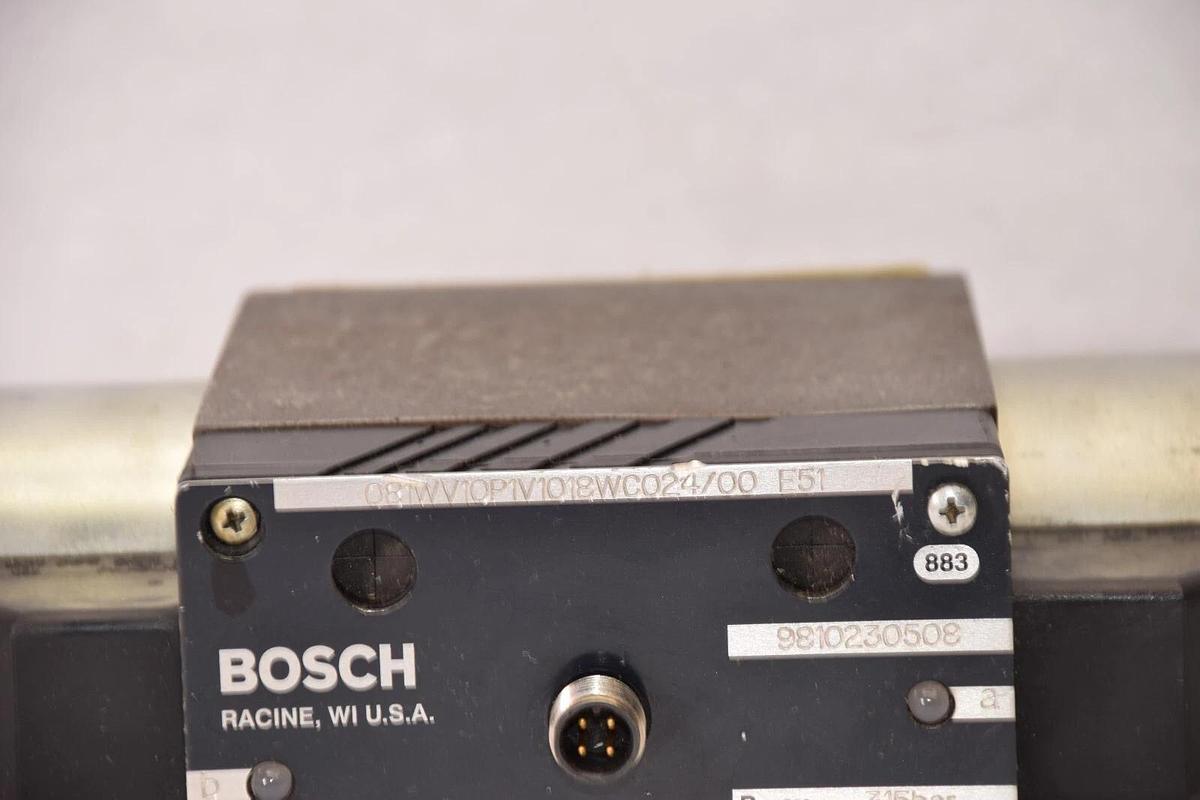 (NEW) BOSCH 081WV10P1V1018WC024/00 E51 , 9810230508 315 Bar  Solenoid Valve