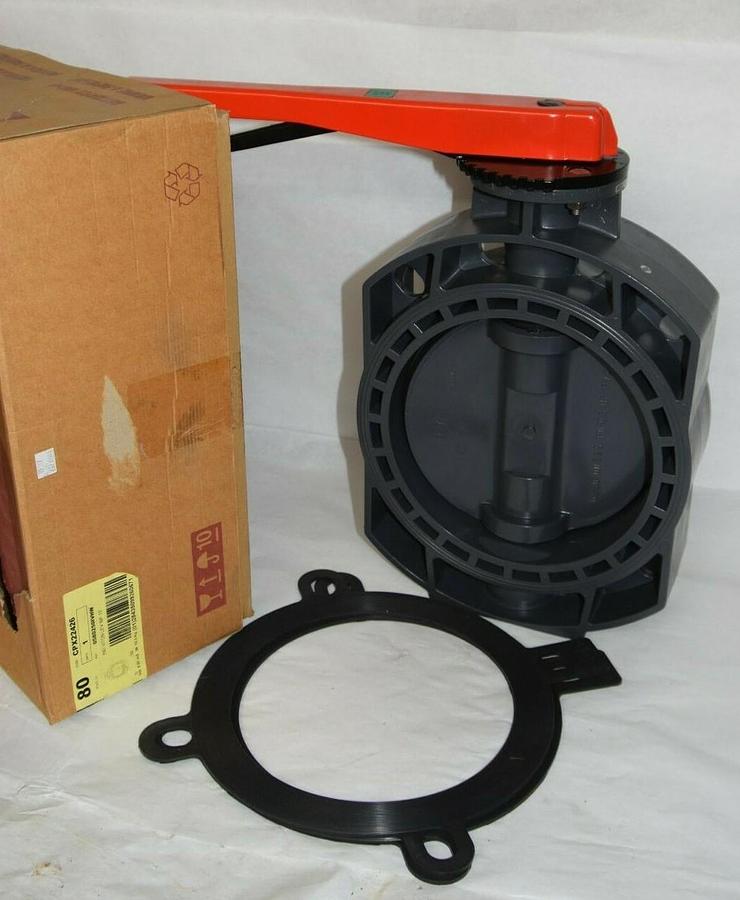 (NEW) CEPEX Hayward CPX22426 10" EPDM Butterfly Valve PVC-U