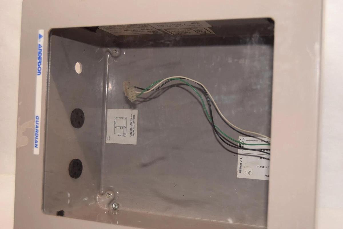 Used ANDERSON AM1206 AM1206SO19 12" x 10" x 6-3/4" OD Plastic PVC Control Enclosure