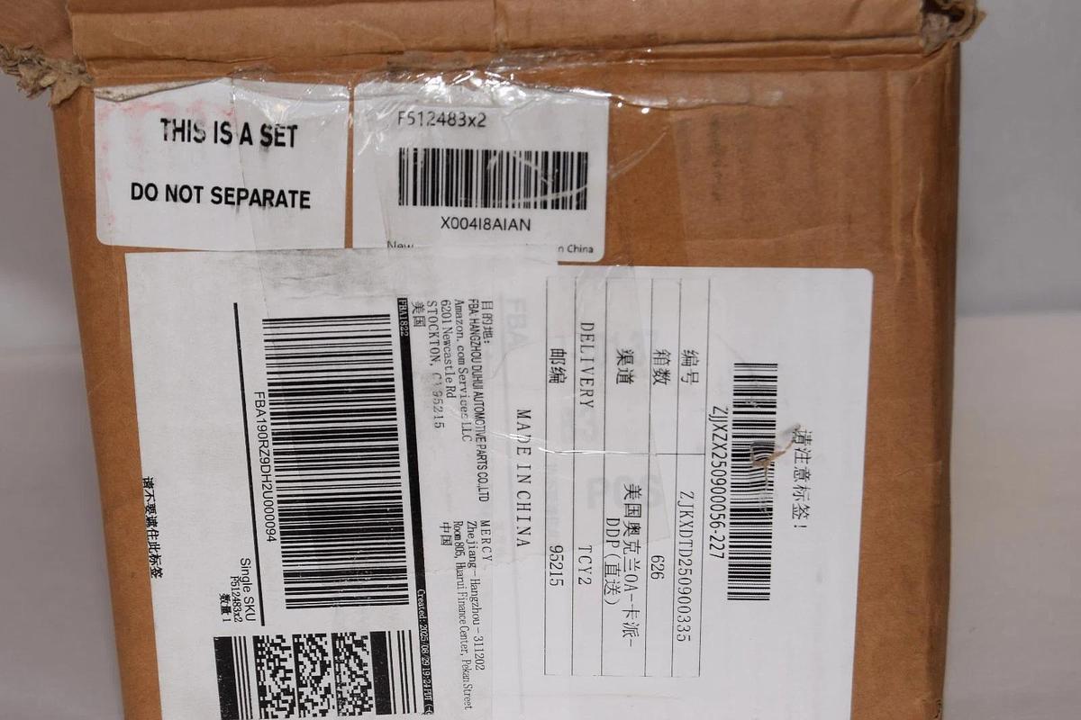 Autoround 512483 Rear Wheel Bearing 12-17 Hyundai Accent / Kia Rio (New - Set)