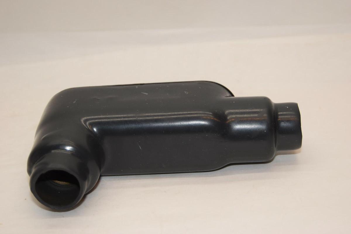 (NEW) 8.0 CU IN 8.0CUIN 3/4" Coated Conduit Body 90 Degree Elbow Fitting