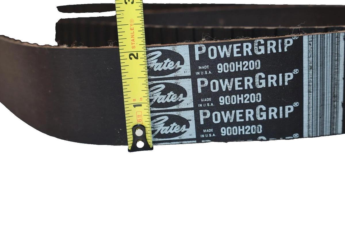 Gates 900H200 PowerGrip Cogged Timing Belt USA (New)