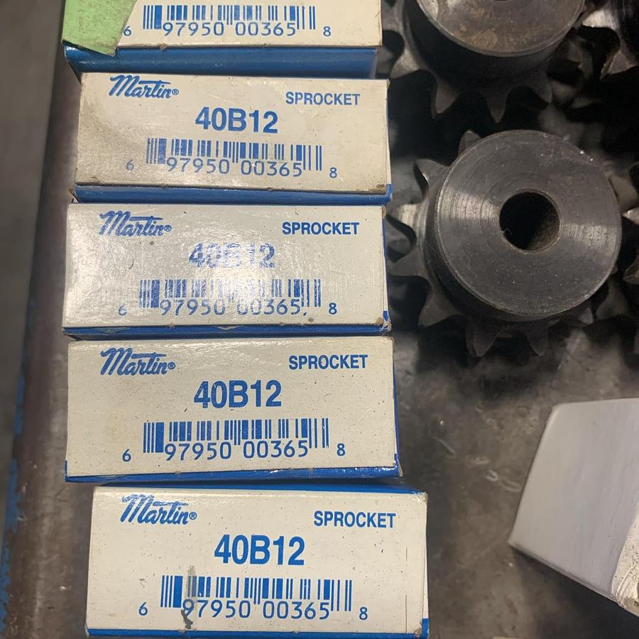 (NEW) MARTIN 40BS14HT 1-1/8" Bore Sprocket
