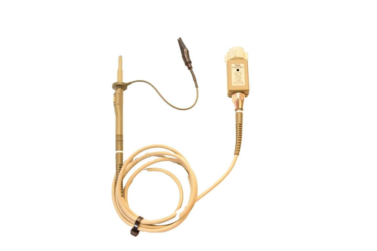 Used TEK P6134C 10x ID 10MΩ 10.5pF 1.5 Meter Oscilloscope Probe