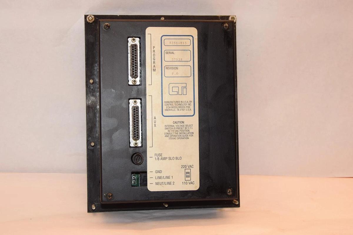 Used CTI 5251 , 5251-TI5 Rev. F.0 Operator Panel Access Module