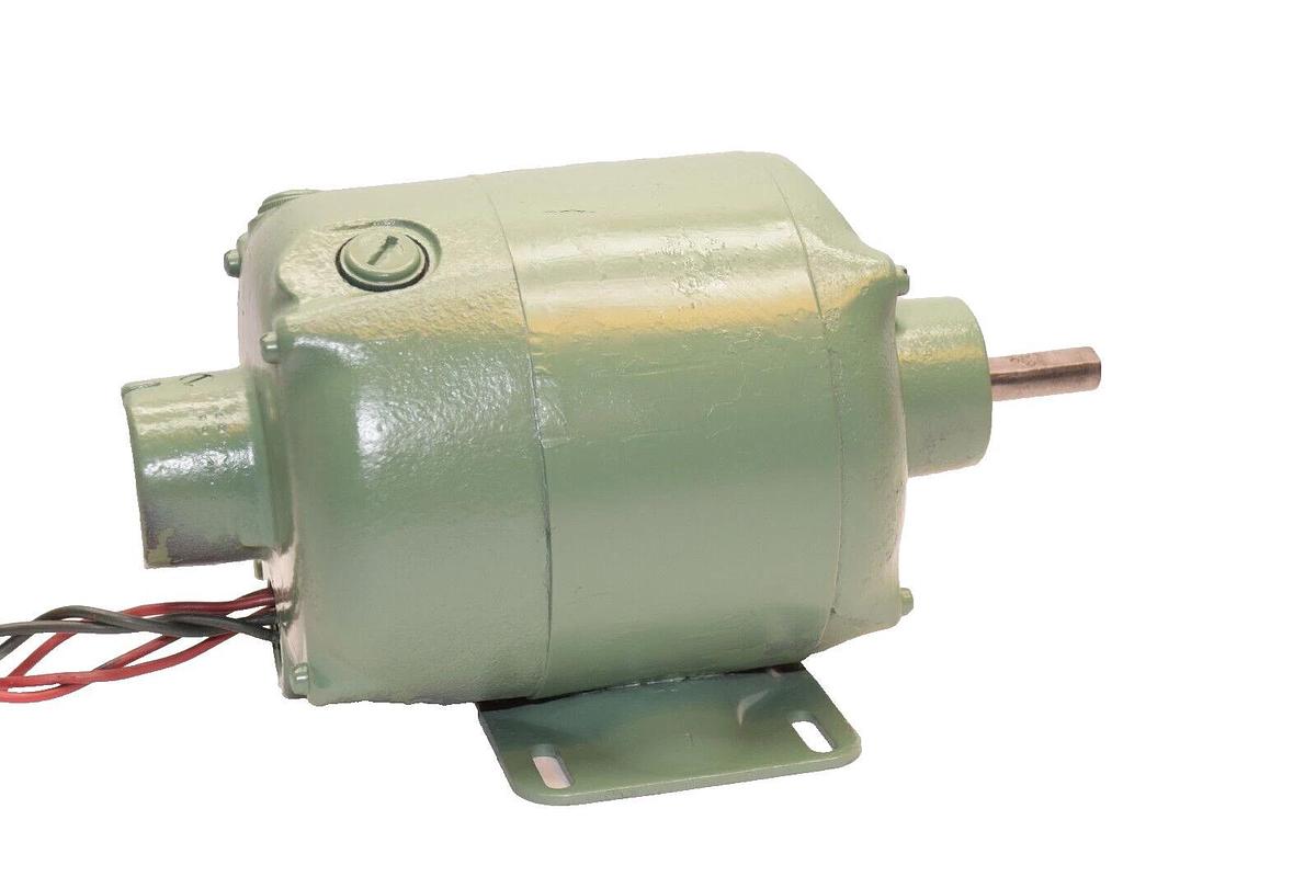 Used GENERAL ELECTRIC 2JA33BB1 110V 60Hz 12.70mm Shaft Electric Motor