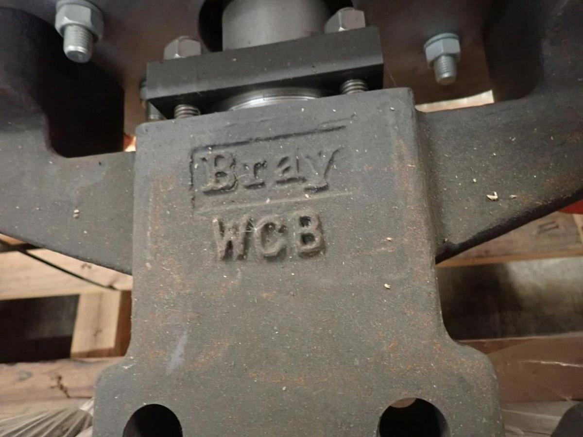 Used 24-inch Bray Butterfly Valve 98F1N3-213D11N000S0 24" 41240011001466, 4-20MAPT-PT