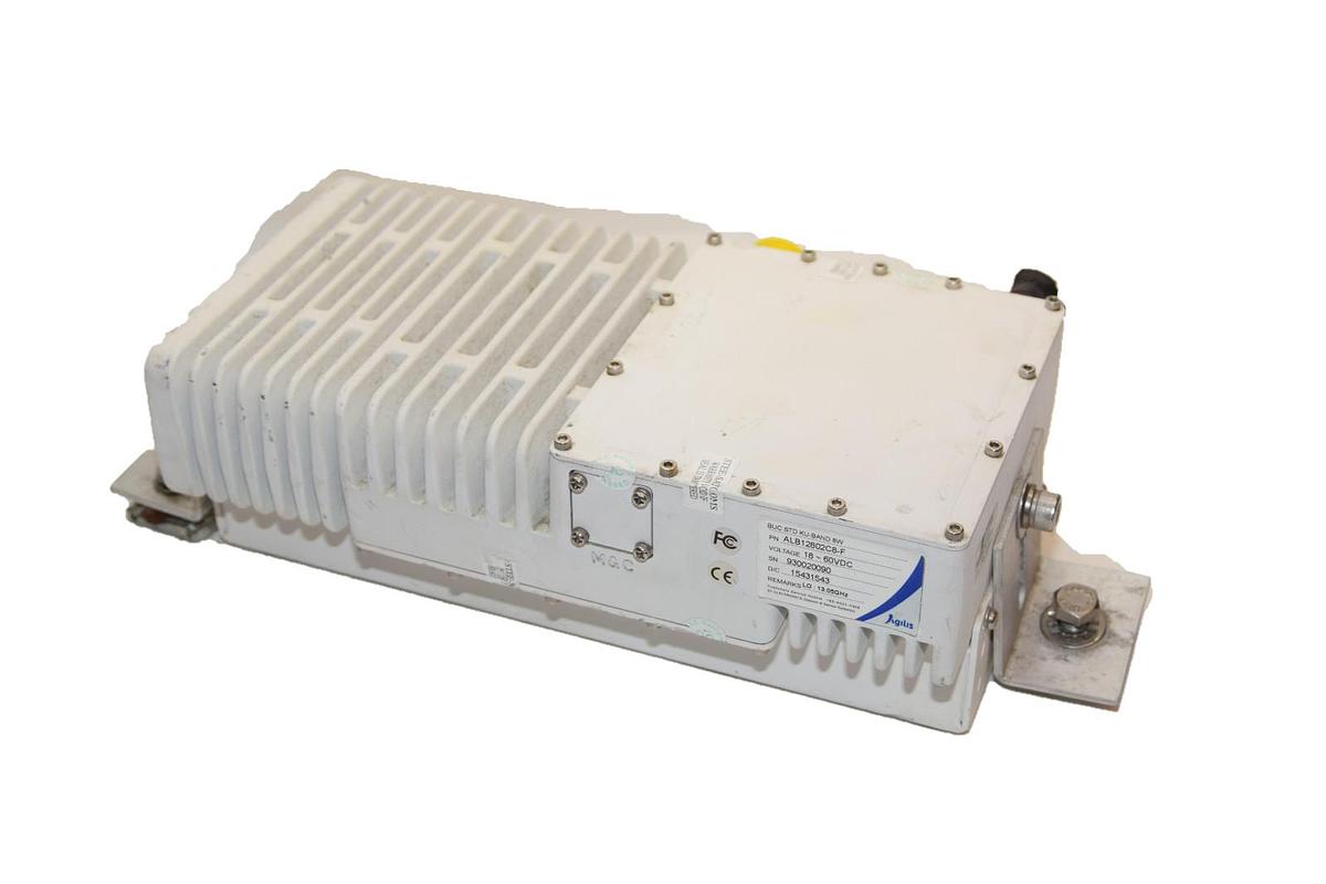 Used Agilis ALB128 Series Ku-Band BUC STD 8W Block-Up Converter ALB12802C8-F