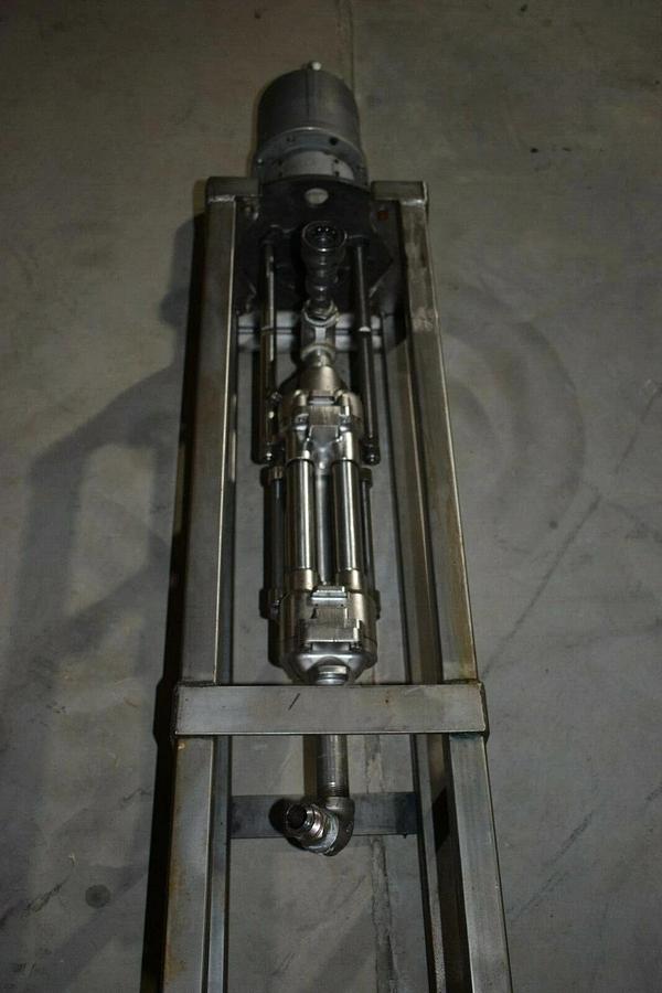 Used Graco President Air Powered Pump 218-767 & AIR MOTOR 205-038 w/ SS stand