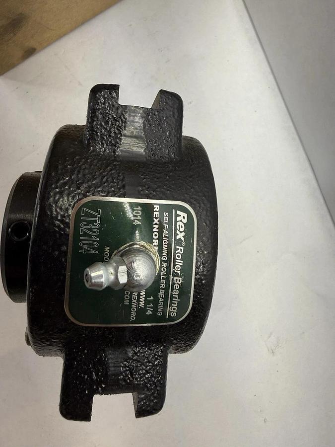 Rex REXNORD ZT32104, 1-1/4" TAKE-UP ROLLER BEARING SIDE MOUNT, SPHERICAL ROLLER